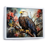Mosaic Bold Eagle Majesty - Brown Eagle Wall Art