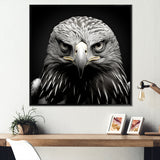Bold Eagle Power Hunter - Eagle Framed Canvas Art