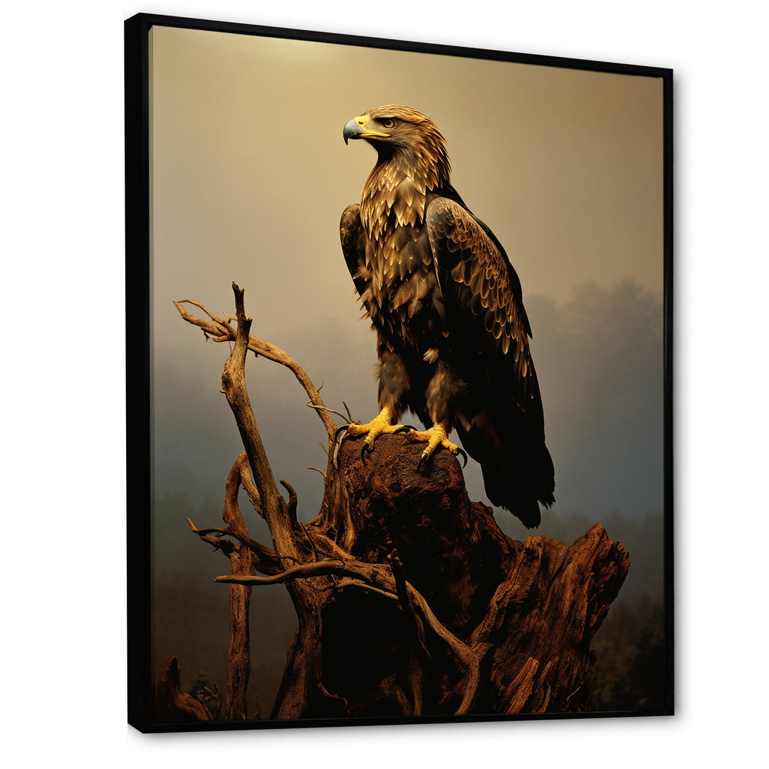 Eagle S Grace At Top - Eagle Canvas Wall Art