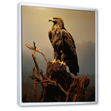 Eagle S Grace At Top - Eagle Canvas Wall Art