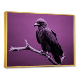 Purple Eagle S Grace At Branch Domain - Eagle Wall Decor