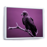 Purple Eagle S Grace At Branch Domain - Eagle Wall Decor
