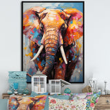 Tales Of The Colorful Elephant Pack - Elephant Bedroom Wall Art