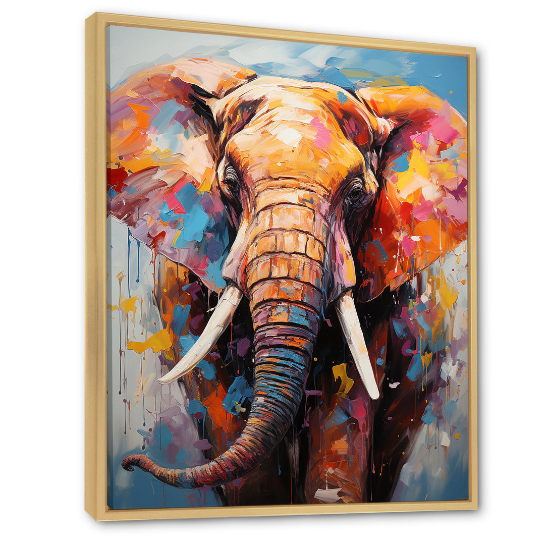 Tales Of The Colorful Elephant Pack - Elephant Bedroom Wall Art