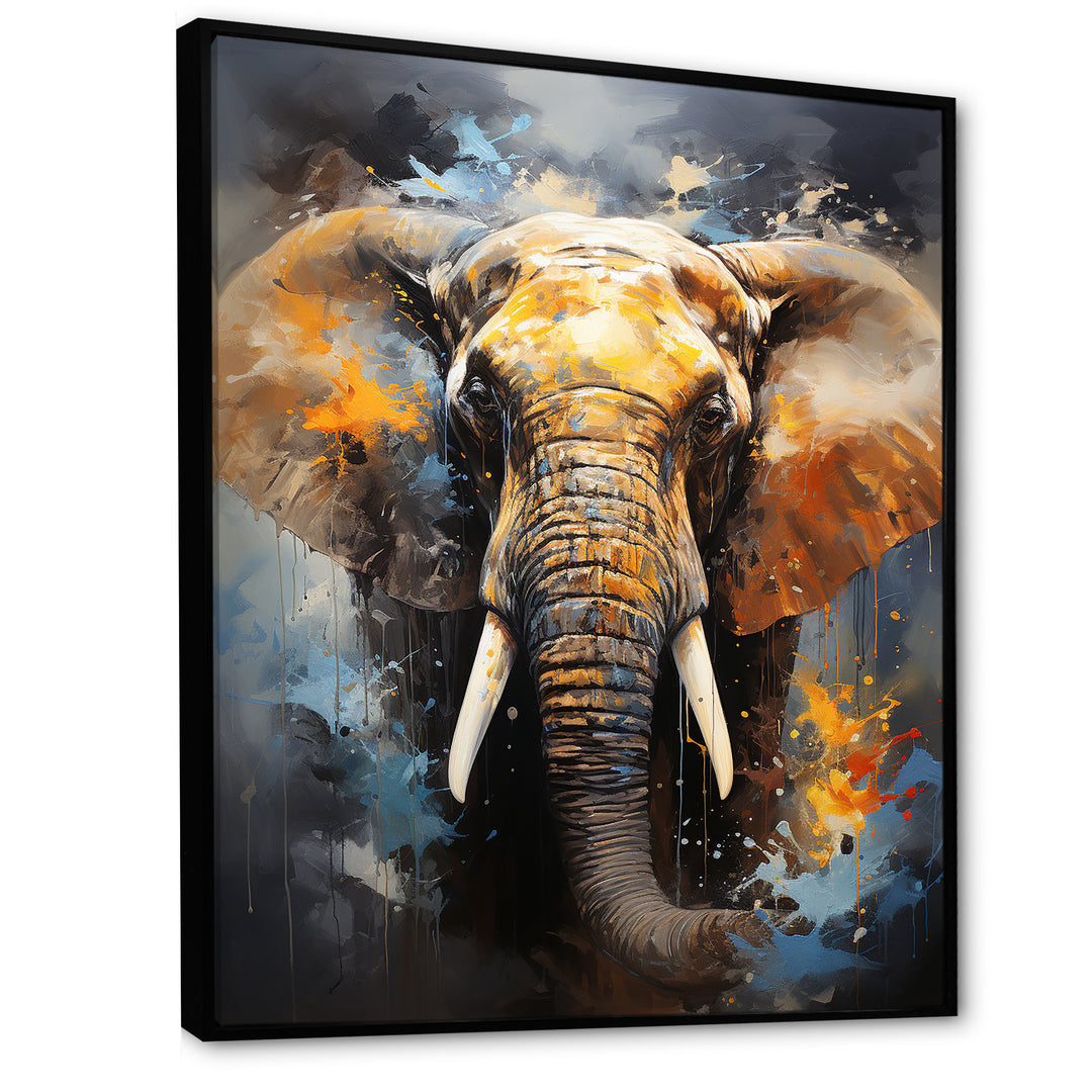 Elephant Dreams In Colors - Elephant Bedroom Wall Art