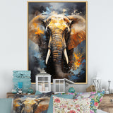 Elephant Dreams In Colors - Elephant Bedroom Wall Art