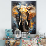 Elephant Dreams In Colors - Elephant Bedroom Wall Art