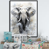 Magnific Elephant Portrait - Elephant Canvas Wall Art