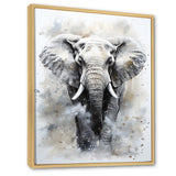 Magnific Elephant Portrait - Elephant Canvas Wall Art