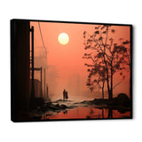 Polutation Industrial Landscape - Architecture Canvas Wall Art