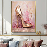 Fashion Chic High Heel - Fashion Canvas Wall Art