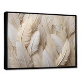 Feathery Plumes - Animals Canvas Wall Art