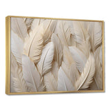 Feathery Plumes - Animals Canvas Wall Art