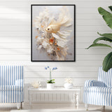 Golden Fish And Long Tails - Fish Wall Decor