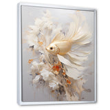 Golden Fish And Long Tails - Fish Wall Decor
