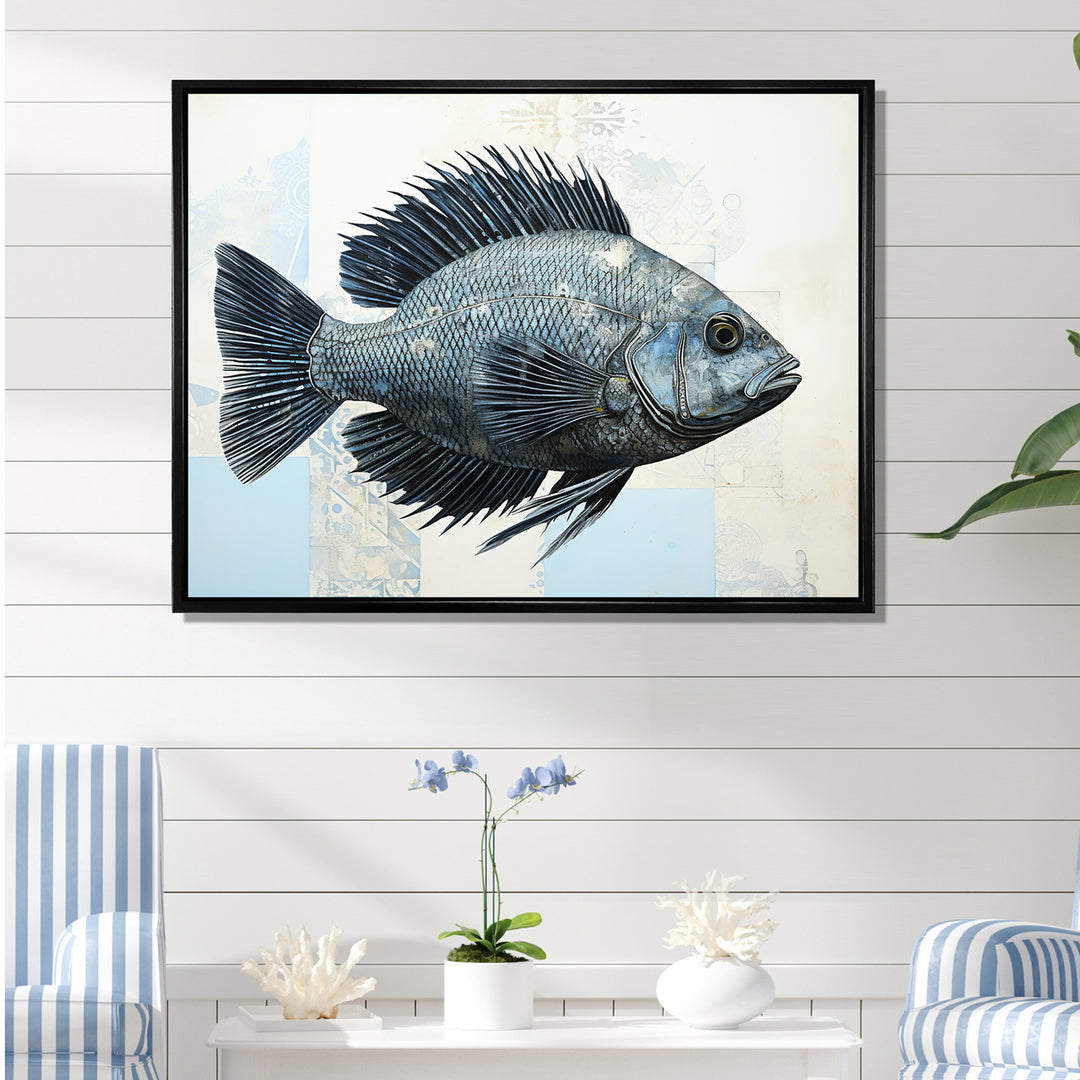 Fish In The Deep Blue - Fish Wall Art Prints