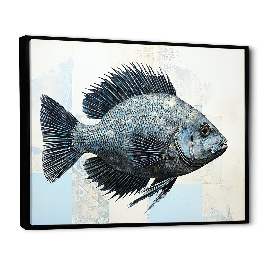 Fish In The Deep Blue - Fish Wall Art Prints