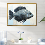 Fish In The Deep Blue - Fish Wall Art Prints