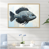 Fish In The Deep Blue - Fish Wall Art Prints