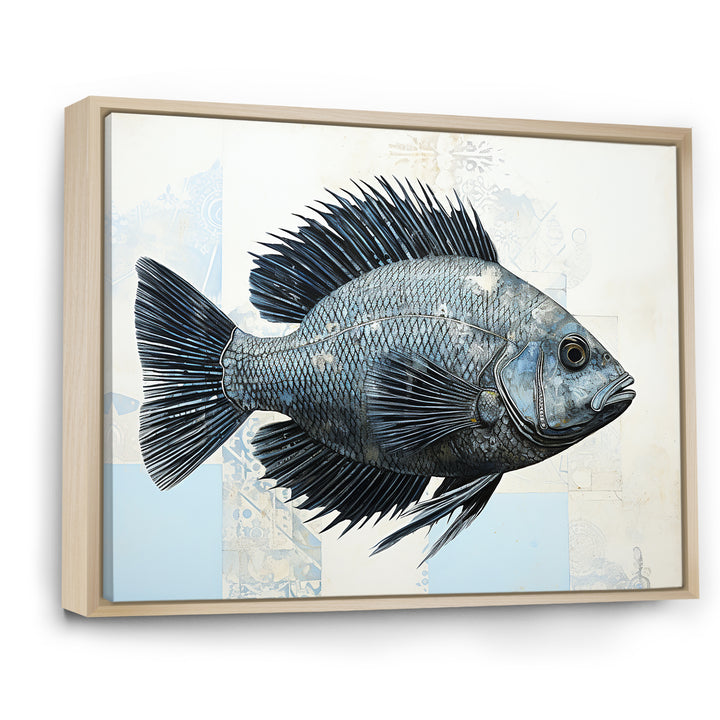 Fish In The Deep Blue - Fish Wall Art Prints