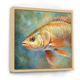 Underwater Fish Fantasy - Orange Fish Wall Art