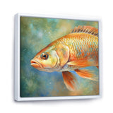 Underwater Fish Fantasy - Orange Fish Wall Art