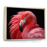 Blushing Red Flamingos - Flamingo Bedroom Wall Art