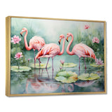 Elegant Pink Flamingo Paradise - Flamingo Wall Art Prints