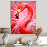 Pink Flamingo Haven - Flamingo Home Decor Art