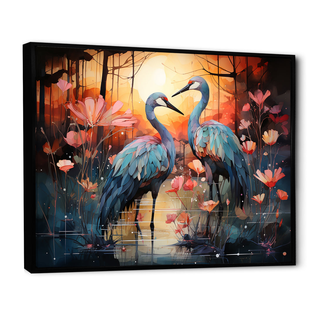 Flamingo Twilight - Flamingo Wall Decor