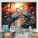 Flamingo Twilight - Flamingo Wall Decor