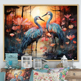Flamingo Twilight - Flamingo Wall Decor