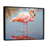Pink Flamingo Secret Beauty - Flamingo Wall Decor
