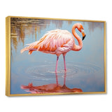 Pink Flamingo Secret Beauty - Flamingo Wall Decor
