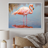 Pink Flamingo Secret Beauty - Flamingo Wall Decor