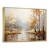 Mystic Nostalgia Autumn Forest - Landscapes Canvas Wall Art