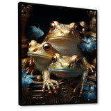 A Baroque Frogs Portrait - Frog Canvas Wall Art