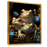 A Baroque Frogs Portrait - Frog Canvas Wall Art