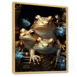 A Baroque Frogs Portrait - Frog Canvas Wall Art