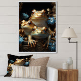 A Baroque Frogs Portrait - Frog Canvas Wall Art