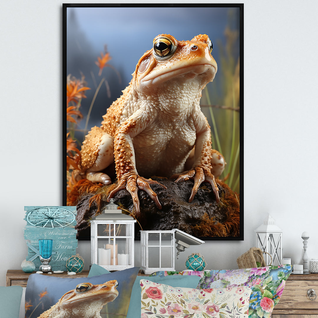 Classic Frog Portrait - Frog Wall Art Prints