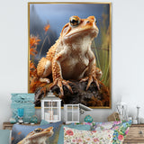 Classic Frog Portrait - Frog Wall Art Prints