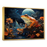 Cosmic Art Frog - Frog Large Canvas Wall Art
