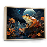 Cosmic Art Frog - Frog Large Canvas Wall Art