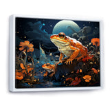 Cosmic Art Frog - Frog Large Canvas Wall Art