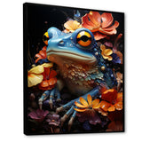 Cosmic Frog Journey - Frog Living Room Wall Art