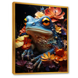 Cosmic Frog Journey - Frog Living Room Wall Art