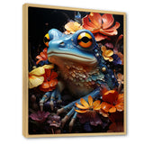 Cosmic Frog Journey - Frog Living Room Wall Art