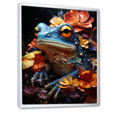 Cosmic Frog Journey - Frog Living Room Wall Art