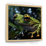 Expressionist Frog Movement - Frog Canvas Wall Art
